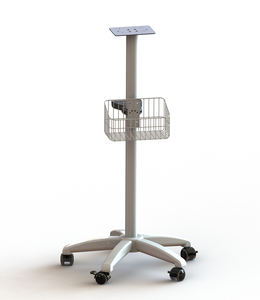 Chariot de moniteur médical en alliage d'aluminium, chariot mobile de haute qualité, pour hôpital, livraison gratuite - Product Image 3