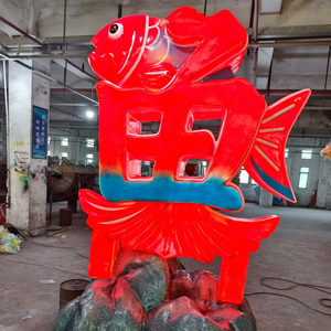 Scultura Personalizzata per Esterni con Logo Luminoso per Negozi e Monumenti Commerciali in Resina e Fibra di Vetro - Product Image 3