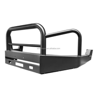 Accessoires de camionnette d'électrophorèse hors route Bull Bar 4X4 Accessoires Barre de pointe en acier noir Bull bar pour JAC T9
