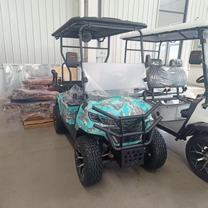 Voiturette de golf électrique 4 places de luxe 2026 avec grand espace de chargement, moteur 3500W-7500W, autonomie 50-70km, élégante et performante - Product Image 3