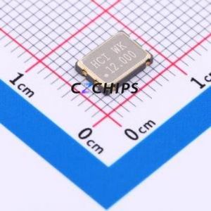 L1575H412000J33DTS Crystal Oscillator (Active) SMD7050-4P Crystal Oscillator 12MHz 10ppm HCMOS 3.3V - Product Image 1