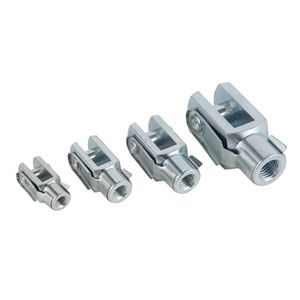 Kit de Horquilla y Pasador de Acero Inoxidable Tipo Y con Rosca Macho Mecanizada, Antideslizante, para Conexión de Extremos de Cilindros Delgados - Product Image 4