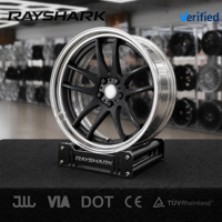 عجلات RS Custom Emotion CR Deep ذات الطبقتين 4x114.3 5x114.3 مقاس 18 و19 بوصة لسيارات سوبارو WRX STI ولكزس IS وهوندا سيفيك تايب R