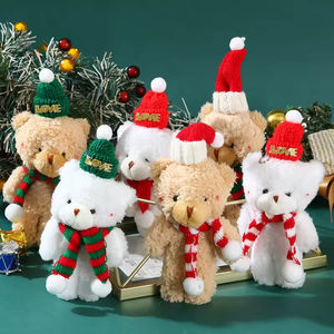 <span class=keywords><strong>DR</strong></span> Neuer Süßer Kleiner Weihnachts-Plüschbär, Niedlicher Bär Weihnachts-Stofftier, Bären-Souvenirs, Teddy-Plüschtiere - Product Image 5