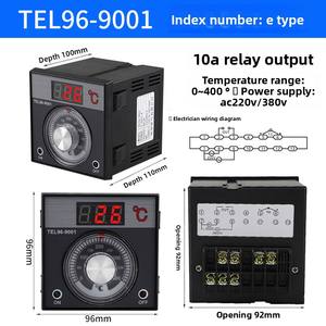 डिजिटल डिस्प्ले तापमान नियंत्रक स्विच TEL96-9001 ए 220v/380v सार्वभौमिक यांत्रिक नॉब समायोज्य थर्मोस्टेट - Product Image 4