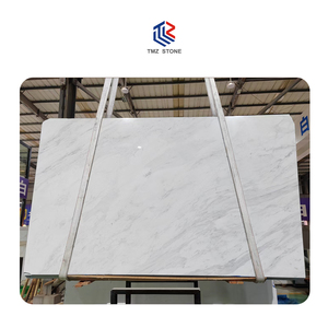 Tmz đá OEM/ODM Chất lượng cao bằng đá cẩm thạch trắng tấm đánh bóng cho bàn tiếp tân khách sạn hiện đại - Product Image 2