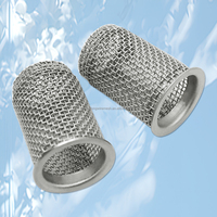 Kustomisasi Tabung Saringan Jaring Baja Tahan Karat 304 316, Pipa Saringan Jaring, Filter Cartridge