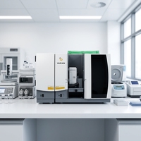 Espectrómetro de Absorción Atómica Agilent AAS240Z de Alta Precisión (1%), Protección IP67, 220V, con 1 Año de Garantía para Pruebas Rápidas en Laboratorio