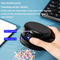 Deli 18880 Mini aspirateur de bureau nettoyeur gomme aspirateur électrique petit aspirateur Rechargeable gomme grattoir Machine