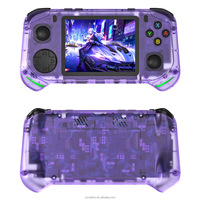 Console de jeu portable S Classic RX6H, système Linux transparent, batterie 3000 mAh, éclairage RVB, RX6H Mini Gamer HD, compatible OTG
