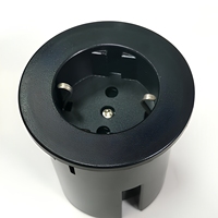 Multiprise encastrable de bureau pour table de conférence, chargeur de table, prise de courant EU pour mobilier