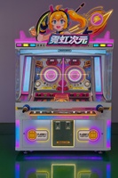 Máquina de Pinball Neon Dimension, Marca Topvoy, Caja de Acrílico, Acero y Madera, Embalaje con 1 Año de Garantía, Luz Intermitente en Inglés, Movimiento