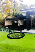 Ensemble de balançoires en alliage PE personnalisé, capacité 500 kg, pour utilisation en intérieur et en extérieur, parcs de trampolines, parcs d'aventure