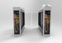 Torniquete Giratorio de Acero Inoxidable 304 con Control de Acceso por RFID, Código QR y Reconocimiento Facial para Estadios y Atracciones Turísticas, OEM, ODM, CE