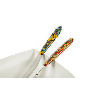 Set di Posate Excelsa 24 Pezzi in Acciaio Trinacria Utensili Multicolore - Product Image 4