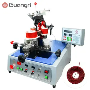 Small desktop copper wire high speed inductor coil winding machine toroidal transformer winding equipment