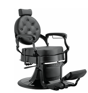 Fauteuil de Barbier Hydraulique Inclinable Portable en Cuir PU de Haute Qualité jma pour Salon de Beauté, Salon de Coiffure, Meubles de Salon - Product Image 3