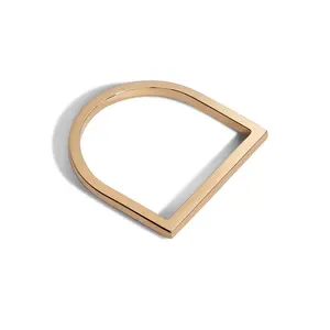 Milskye Mode Gepersonaliseerde Sieraden 925 Zilveren D Ring Voor Vrouwen