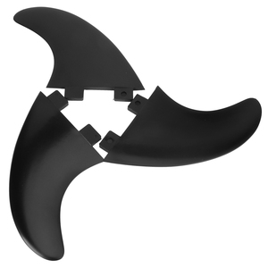 Lot de 3 <span class=keywords><strong>ailerons</strong></span> de queue de planche de surf <span class=keywords><strong>FCS</strong></span> (gauche, milieu, droite) – Accessoires de surf en nylon, plastique et fibre de verre - Product Image 2