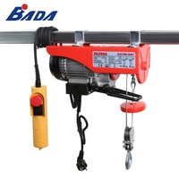 Treuil électrique pour matériaux de construction BADA Mini 2A 12/6m 100/200kg 10/5m/min avec câble métallique