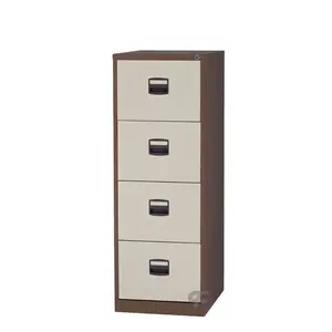 Office Furniture Filing Cabinet Vertical 4 Drawer A4 F4 File Steel Storage Cabinets