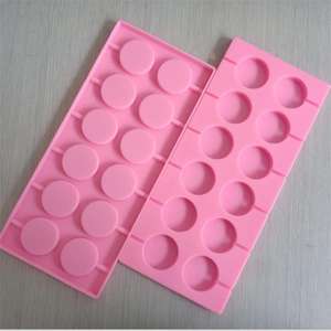 แม่พิมพ์ซิลิโคนอมยิ้มทรงกลมน่ารัก,อุปกรณ์สำหรับอบตกแต่งเค้กแม่พิมพ์ฟองดองช็อคโกแลตเยลลี่และลูกกวาดแบบ DIY - Product Image 5