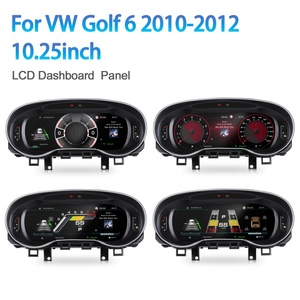 Navihua LCD Instrument Carplay Digital Cluster Virtual Cockpit LCD Dashboard <b>Speedometer</b> Auto <b>for</b> Volkswagen Golf 6 2010 2012 - Product Image 4