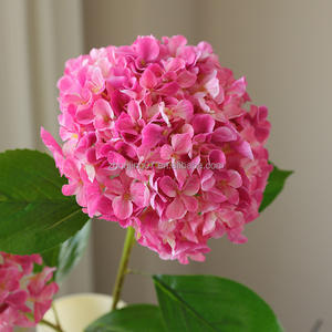 ดอกไฮเดรนเยียเทียมขนาดใหญ่สำหรับตกแต่ง<span class=keywords><strong>บ้าน</strong></span>งานแต่งงานดอกไม้ไฮเดรนเยียจำลองการเปลี่ยนแปลงอย่างค่อยเป็นค่อยไป - Product Image 5