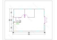 Maison conteneur préfabriquée prête à l'emploi, écologique, structure en acier, 30 pieds, 2 chambres, 1 salle de bain complète avec toilettes