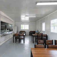 VICDOWEX Maison préfabriquée contemporaine de type T personnalisée pour camp de construction, bureau et logement des travailleurs