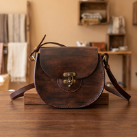 Tas Selempang Wanita Super Laris 100% Kulit Asli Custom Ringan Kapasitas Besar 3L+ Tahan Air Ritsleting Awet Hadiah Valentine