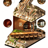 Mobilier de café à grande échelle, banquette moderne minimaliste, table et chaise de restaurant haut de gamme, canapé de restaurant pour projets