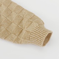 Ensembles de pulls pour bébés et enfants personnalisés Vente en gros Ensembles de vêtements d'hiver de créateur pour bébé automne et tricot à carreaux pour enfants