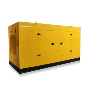 Generador silencioso eléctrico 100kw 150kw 200kw 220kw 300kw silencioso cerrado resistente a la intemperie tipo generadores diesel