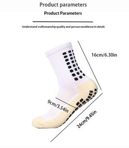 Calzini Sportivi Professionali ODM in Nylon Antiscivolo con Punti Adesivi, Assorbenti e Deodoranti, Base Spessa per Calcio, Yoga e Altri Sport - Product Image 6