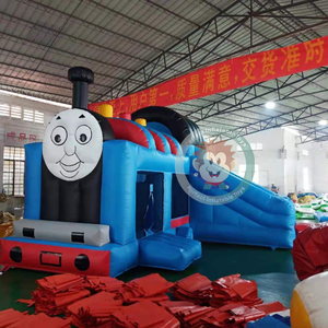 Đào tạo mặt lâu đài <span class=keywords><strong>bouncy</strong></span> trò chơi lâu đài <span class=keywords><strong>bouncy</strong></span> bên ngoài lâu đài nhảy thương mại cho trẻ em - Product Image 3