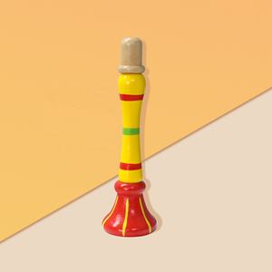 Trompeta <span class=keywords><strong>de</strong></span> madera para niños, Educación Temprana, percepción musical, instrumento <span class=keywords><strong>de</strong></span> juguete Musical colorido, Bugle Hooter para niños - Product Image 4