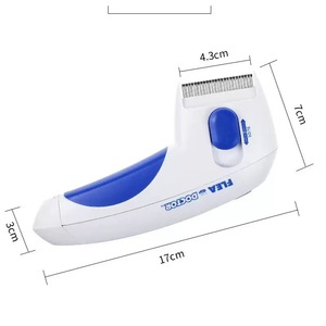 Pettine Elettrico Rimuovi Pulci e Zecche per Cani e Gatti, Strumento Efficace per la Toelettatura di Cuccioli e Gattini, Funzionamento a Batteria, OEM - Product Image 4