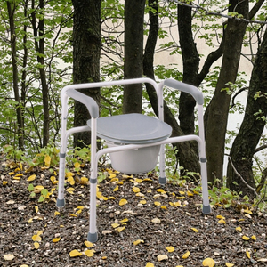 <span class=keywords><strong>Chaise</strong></span> <span class=keywords><strong>de</strong></span> toilette pliable portable BESO BS037 ENUS, équipement <span class=keywords><strong>de</strong></span> sécurité pour la <span class=keywords><strong>salle</strong></span> <span class=keywords><strong>de</strong></span> <span class=keywords><strong>bain</strong></span>, pour adultes, personnes âgées, handicapés - Product Image 3