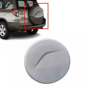 Accessoires <span class=keywords><strong>de</strong></span> carrosserie pour pièces automobiles, cache-<span class=keywords><strong>roue</strong></span> <span class=keywords><strong>de</strong></span> <span class=keywords><strong>secours</strong></span>, cache-<span class=keywords><strong>roue</strong></span> arrière argenté pour <span class=keywords><strong>Toyota</strong></span> <span class=keywords><strong>RAV4</strong></span> 2009-2013 2010 2011 2012 - Product Image 1