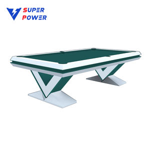 Mesa <span class=keywords><strong>de</strong></span> <span class=keywords><strong>billar</strong></span> y <span class=keywords><strong>billar</strong></span> <span class=keywords><strong>de</strong></span> madera maciza con patas en V <span class=keywords><strong>de</strong></span> 7 pies y 9 pies usados en casa, precio barato, 2025 - Product Image 5