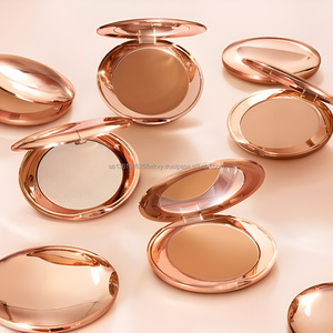 ผงแป้งแต่งหน้าแบบอัดแข็งควบคุมความมันเคลือบด้านติดฉลากส่วนตัวมาใหม่ออกแบบได้ตามต้องการ - Product Image 5