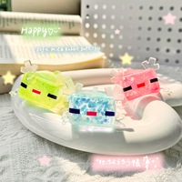 Nouveau design Entropy Boat Série Axolotl mignonne, jouet à presser extensible en fudge de maltose pour la décompression et la relaxation, ornements de couronne