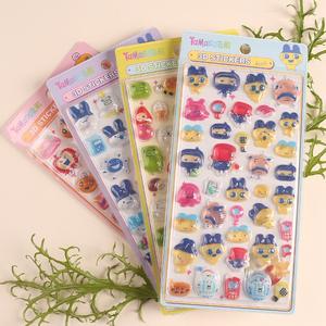 Pegatinas Sólidas para Niños, Pegatinas Decorativas con Relieve 3D de Cristal, Lindas y Animadas, Estilo <span class=keywords><strong>Tamagotchi</strong></span> - Product Image 1