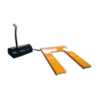 Plateforme élévatrice à ciseaux hydraulique fixe, hauteur de levage 4 m, norme ISO pour parcs logistiques industriels