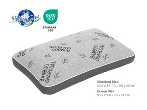 Cao cấp có thể điều chỉnh tre mềm shredded Bộ nhớ bọt gối Vua Kích thước gối cho ngủ - Product Image 2