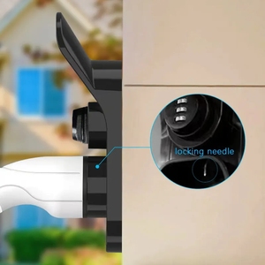 Nouveau support de chargeur EV Type 2 avec cadenas à combinaison à 3 chiffres antivol en ABS+PC, type holster, pour <span class=keywords><strong>prise</strong></span> factice standard européenne IEC 62196 - Product Image 6