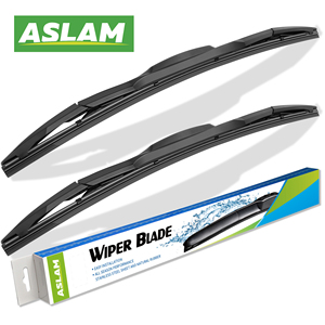 Plumilla Limpiaparabrisas Híbrida Universal ASLAM de Alta Calidad Compatible con Honda Nissan Hyundai Ford Volvo VW <span class=keywords><strong>Golf</strong></span> Jetta OEM - Product Image 1