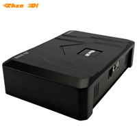 Amplificateur DSP Android pour voiture Zhandi DSP-D50S, réglage EQ professionnel, classe AB, 4 canaux, 4x50W RMS, crossovers en aluminium moulé
