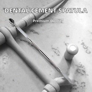 Espátula para Cemento Dental, de Acero Inoxidable, Doble Punta, para Mezclar y Modelar en Laboratorio, Instrumentos Profesionales para Restauración y Cuidado Radicular, Manual MOL - Product Image 2